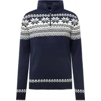 Brandit Trui navy / wit
