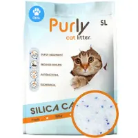 Purly silica kattenbakvulling Classic 12 x 5 liter (26,4kg)