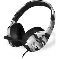 Qware New Orleans Camo Qw Gmh-055cwh Over-ear Bedrade Gaming-headset Wit