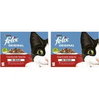 Felix 2x - Original Countryside Selectie in gelei - Kattenvoer - 12x85g