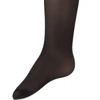 Ewers - Glanspanty kinderen - 40 DEN - zwart effen - 98/104