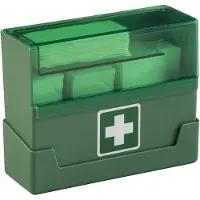 Medicalcorner24 Pleisterdispenser - Pleisterautomaat met wandbeugel en bevestigingsmateriaal