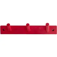 By On Else kapstok 3 haken Rood