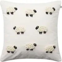 Chhatwal & Jonsson Sheep kussenhoes 50x50 cm Ivory