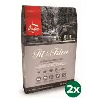 Orijen cat whole prey fit & trim kattenvoer 2x 5,4 kg