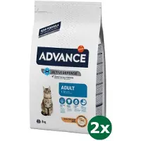 Advance cat adult chicken / rice kattenvoer 2x 3 kg