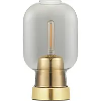 Normann Copenhagen Amp tafellamp smoke/brass