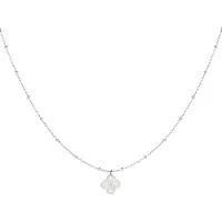 Yehwang Ketting Clover - - Ketting - 39 cm - Zilver