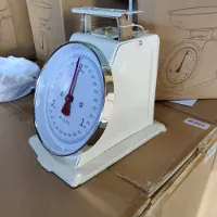 Plint Retro Keukenweegschaal Wit - Tot 3 kg