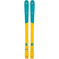 Zag - Ski's - Harfang 86 Lady 2026 voor Dames van Hout - Maat 155 cm - Geel