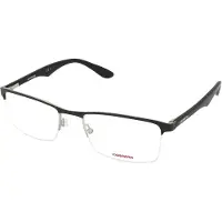 Carrera CA6623 54/19/145 Zwarte ruthenium zwarte Metalen monturen MAN CA6623