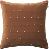 Chhatwal & Jonsson Roma kussenhoes 50x50 cm Cognac-masala yellow