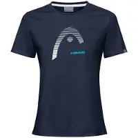 Head Tennisshirt Women Club Lara Dark Blue-L