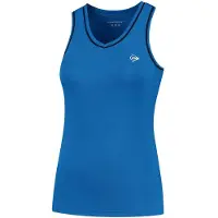 Dunlop Club Sleeveless T-shirt Blauw S Vrouw
