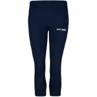 Head Tennisbroek Women Performance 3/4 Dark Blue-S