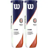 Wilson Tennisbal Roland Garros Clay (2 x 4-Tin)