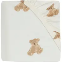 Jollein Hoeslaken Wieg 40/50x80/90 Jersey Bear