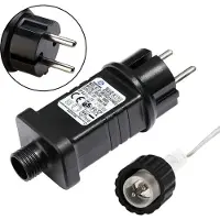 Monzana Lichtketting Kerstmis ijspegel 40 LED's 10,4m
