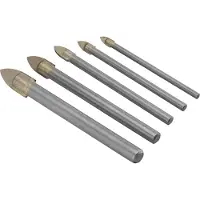 Irwin Set van 5 boren voor glas en keramiek 4/5/6/8/10 mm van 10507912
