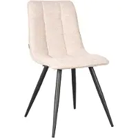 Label51 Jelt eetkamerstoel stof naturel - set van 2 stoelen
