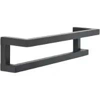 Loft42 Firm Wandhanddoekenrek - Zwart - Metaal