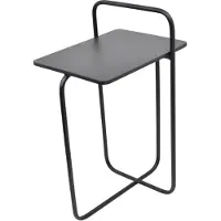 Loft42 Easy Bijzettafel met Tijdschriften- of Krantenbak - Metaal - Mat Zwart - 62x28x37