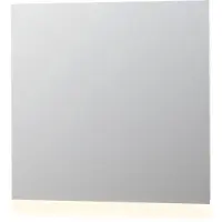 Ink SP3 Spiegel 90x80cm Indirecte LED Verlichting Boven Of Onder - Glas - Rechthoekig - Spiegels, Badkamerspiegels - 8718835116804