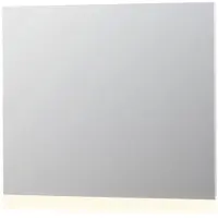 Ink SP3 Spiegel 100x80cm Indirecte LED Verlichting Boven Of Onder - Glas - Rechthoekig - Spiegels, Badkamerspiegels - 8718835116811