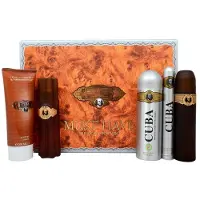 Cuba - Must Have Gold Gift Set 100 ml, 35 ml , After Shave 100 ml shower gel 200 ml and 200 ml deospray - 100ML