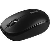 Qware Draadloze Muis Bristol – Draadloze kantoor-muis voor PC en laptop, zwart