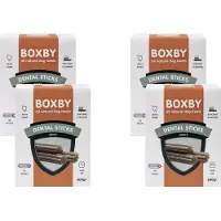 Boxby Dental Sticks Adult Medium Monthpack - Hondensnacks - 4 x Kip 600 g 30 stuks
