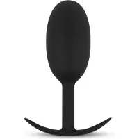 BUTTR - Heavy Duty Verzwaarde Buttplug met Zuignap - Buttplugs - Anal Plug - Sex Toys voor Vrouwen en Mannen - Seksspeeltjes - Zwart