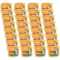 Edgard & Cooper Adult Paté Organic 85 g - Kattenvoer - 32 x Kip