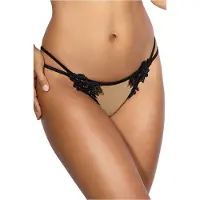 Passion Imitatieleren Set Malwia - Zwart - S/M