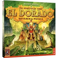 999 Games De Zoektocht naar El Dorado: Gevaren & Muisca Uitbreiding - Bordspel |