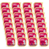 Edgard & Cooper Senior Paté - Kattenvoer - 32 x Kip Kalkoen 85 g