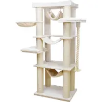 Ebi & Ebi Krabpaal Cambridge 80x60x197cm creme