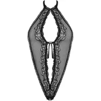 Obsessive - body met halternek - zwart