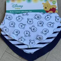 Disney Winnie the pooh - Slabbetjes - 3 Stuks - - Klittenband - Baby - Newborn - Babyshower- Kraamcadeau - Voeding - Babyvoeding