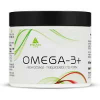 Peak Omega-3+ (60 Caps) Unflavoured - Vitaminen, mineralen & gezondheid - Vetzuren