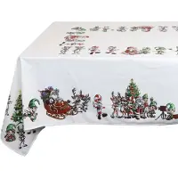 Unique living tafelkleed natale 140x250cm dessin 3