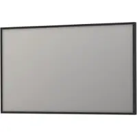 Ink SP18 Spiegel In Kader 140x80cm - Mat Zwart - Glas - Rechthoekig - Spiegels, Badkamerspiegels - 8718835132088
