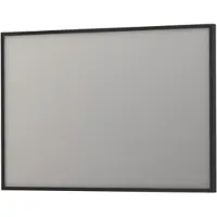 Ink SP18 Spiegel In Kader 120x80cm - Mat Zwart - Glas - Rechthoekig - Spiegels, Badkamerspiegels - 8718835132071