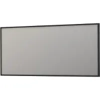 Ink SP18 Spiegel In Kader 180x80cm - Mat Zwart - Glas - Rechthoekig - Spiegels, Badkamerspiegels - 8718835132101