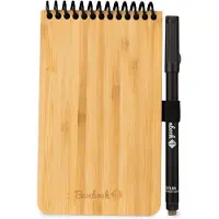 Bambook Pocket uitwisbaar notitieboek - Hardcover - Duurzaam, herbruikbaar whiteboard schrift - Met 1 gratis stift