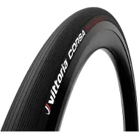 Vittoria Fietsband weg Corsa - 700x25C (25-622) - Zwart - Flexibele bead technologie TLR 4C Graphene 2.0