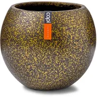 Capi Europe - Vaas bol Terrazzo 28x26 goud