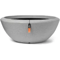 Capi Europe - Schaal laag Granite - 92x36 - Ivoor - Voor binnen en buiten - NIVS8082