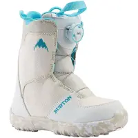 Burton - Kinder snowboardschoenen - Grom Boa White voor Unisex - Kindermaat 30 - Wit