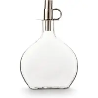 Vt wonen Kaarshouder vtwonen Bottle and Bottle Candle Holder Silver (2-delig)
